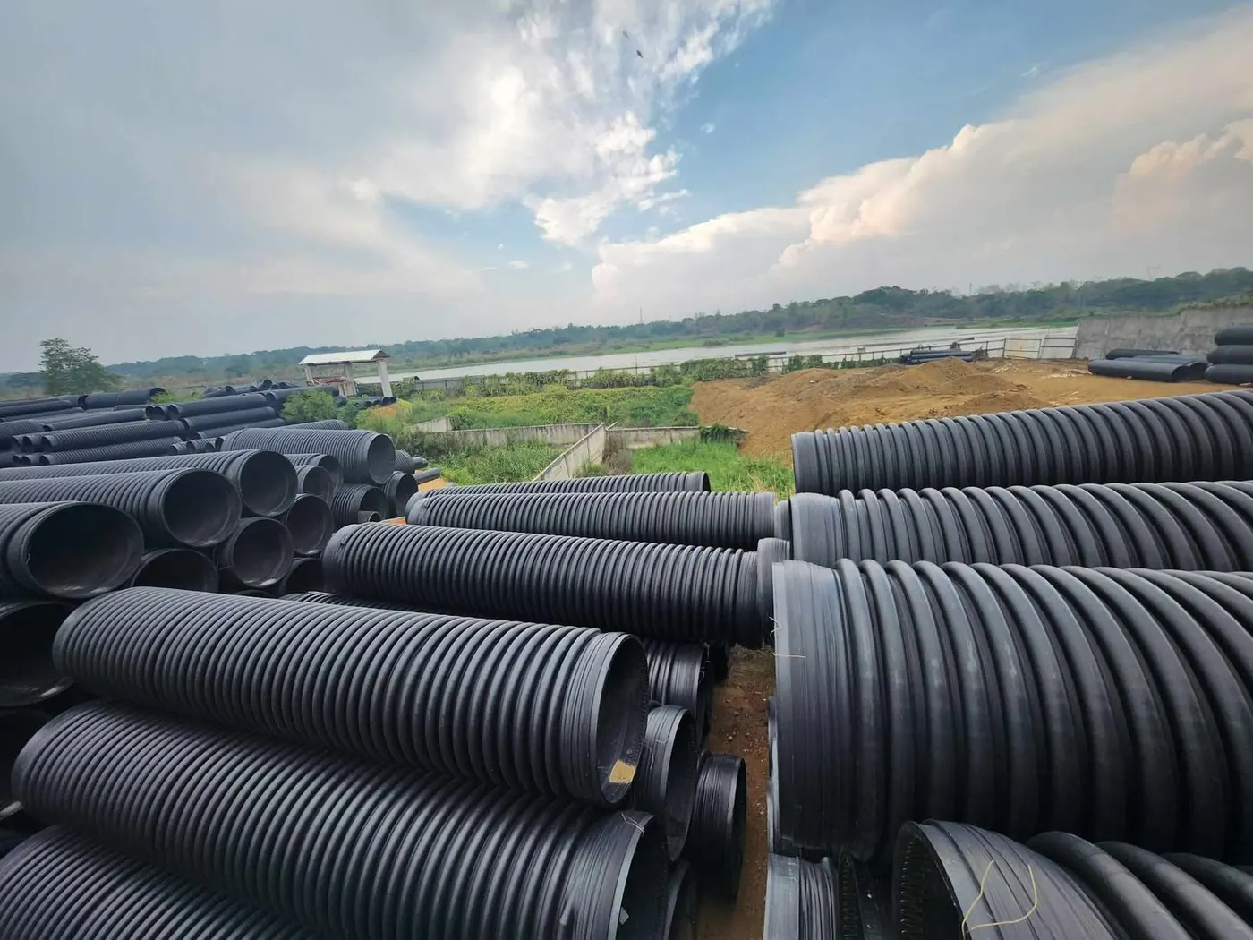 CARAT structured wall HDPE pipes