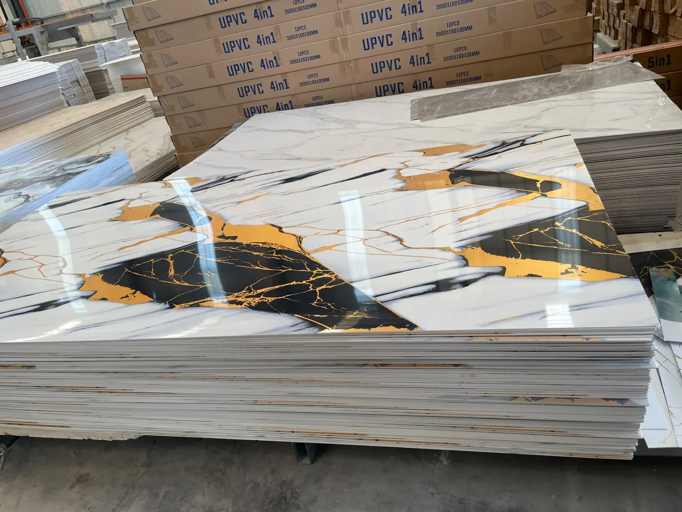 Decorative UV board panels